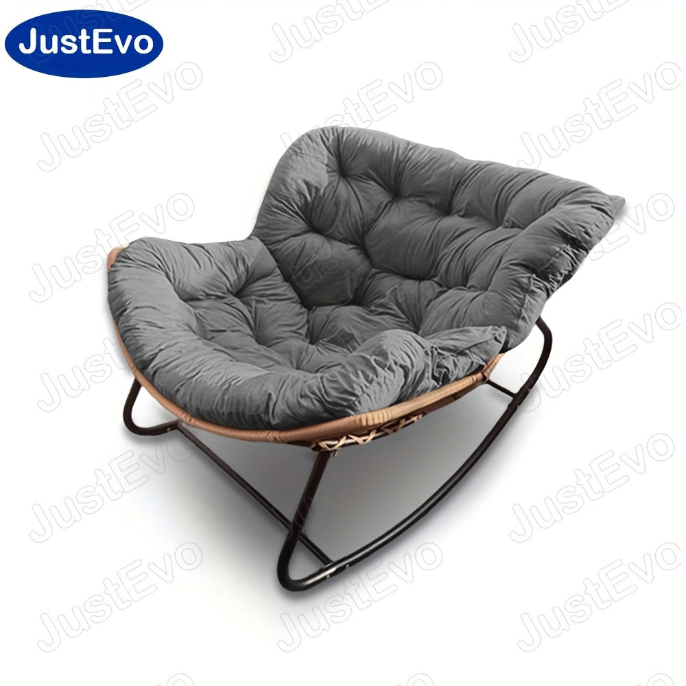 Recliner Chair shown in the Sky Gray option