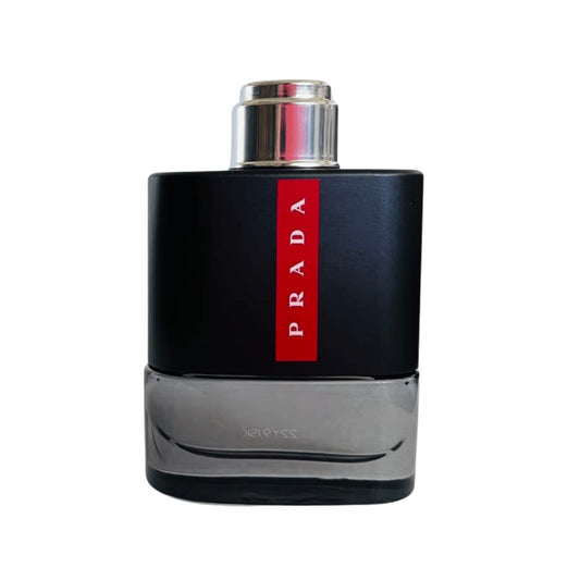 Eau de Toilette Prada Luna Rossa Carbon for Men 9ml Travel Spray in Black Portable Atomizer