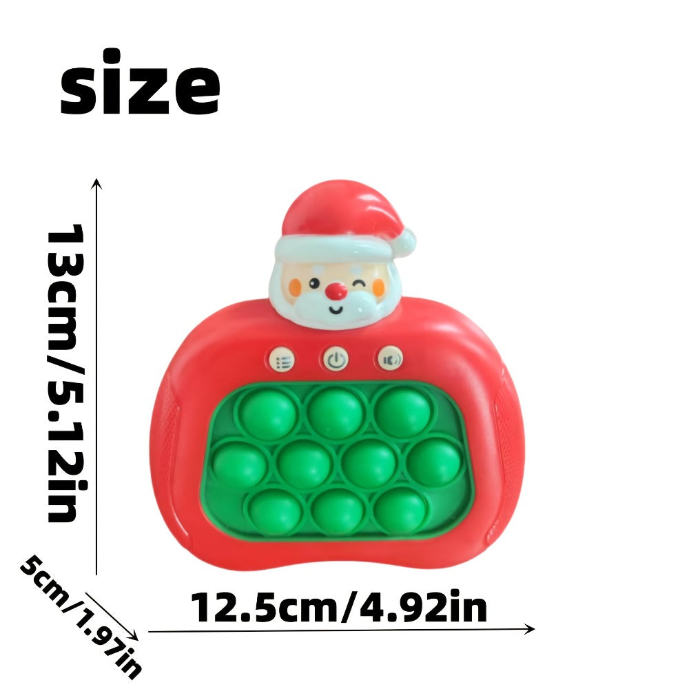 Santa Claus Pop Up Brain Game Toy for Kids with the Listed Color, Size or Set Options for Everyday Use