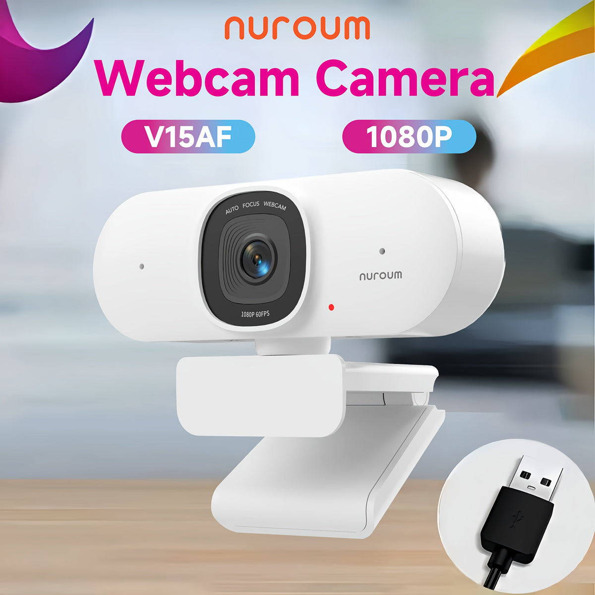 4K Webcam AI Auto Framing True Autofocus with Dual Noise Canceling Mics & 90° FOV for an Everyday Personal Care Routine