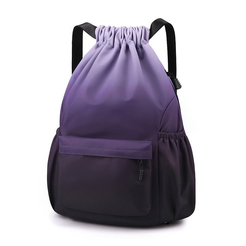 Gym Duffel Bag – for Work, Dry Wet Separation Sports Gradient – alternate view