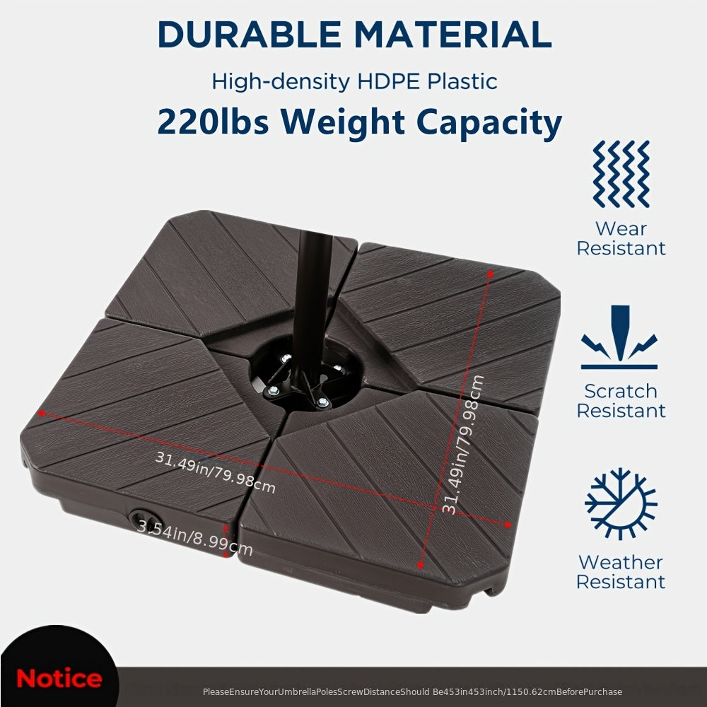 Umbrella Base shown in the Patio Umbrella Base Heavy Duty option