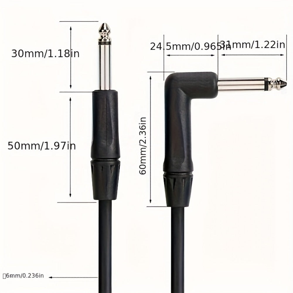 Instrument Cable, 10ft, 20ft, Premium, Quality, Electric for Connecting Instruments detail image - detail view 12