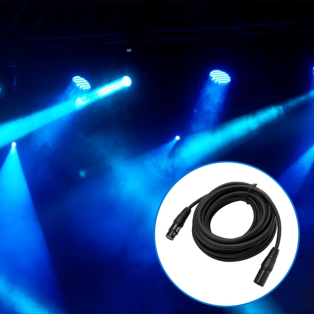 LED Stage Light, 10 Pack, DMX Control, Pack/, 26.3ft, DMX for Stage and Party Lighting detail image - detail view 5