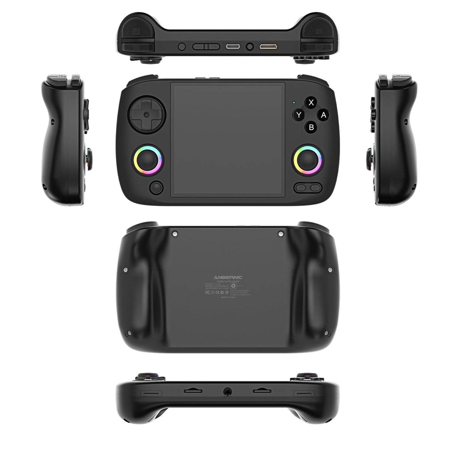 Handheld Game Console Anbernic RG CubeXX with 3.95-Inch IPS OCA Full-Lamination, 720x720 (Square), 32GB+64GB Options, 3800mAh Battery