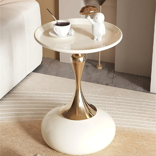 Round Metal Side Tables And Accent Tables for Entryway and Living Room detail image