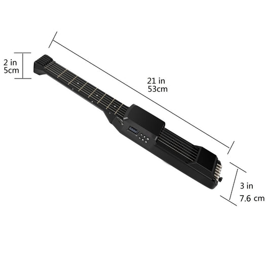 Smart Electric Guitar with Chord Practice, MIDI, LCD Screen and Speaker detail image