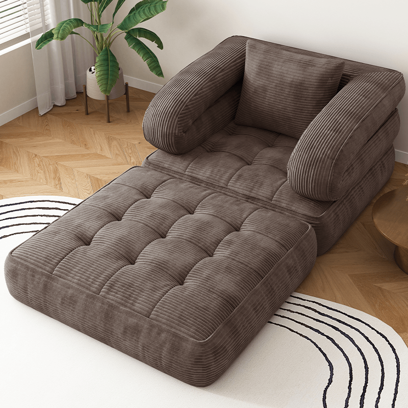 Sofa Bed shown in the Coffee Color option