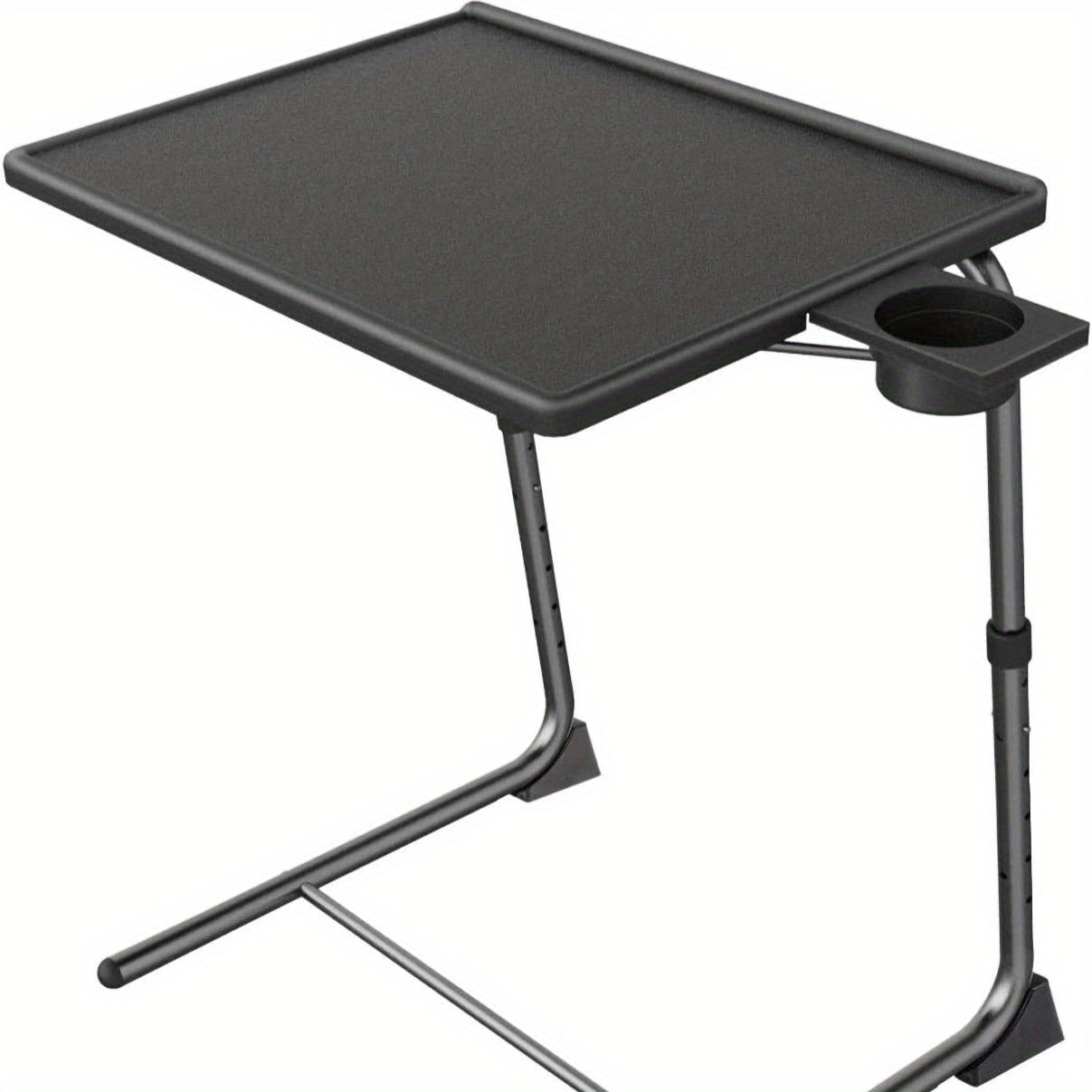 TV Trays and Folding Tables shown in the 1 Piece Black option