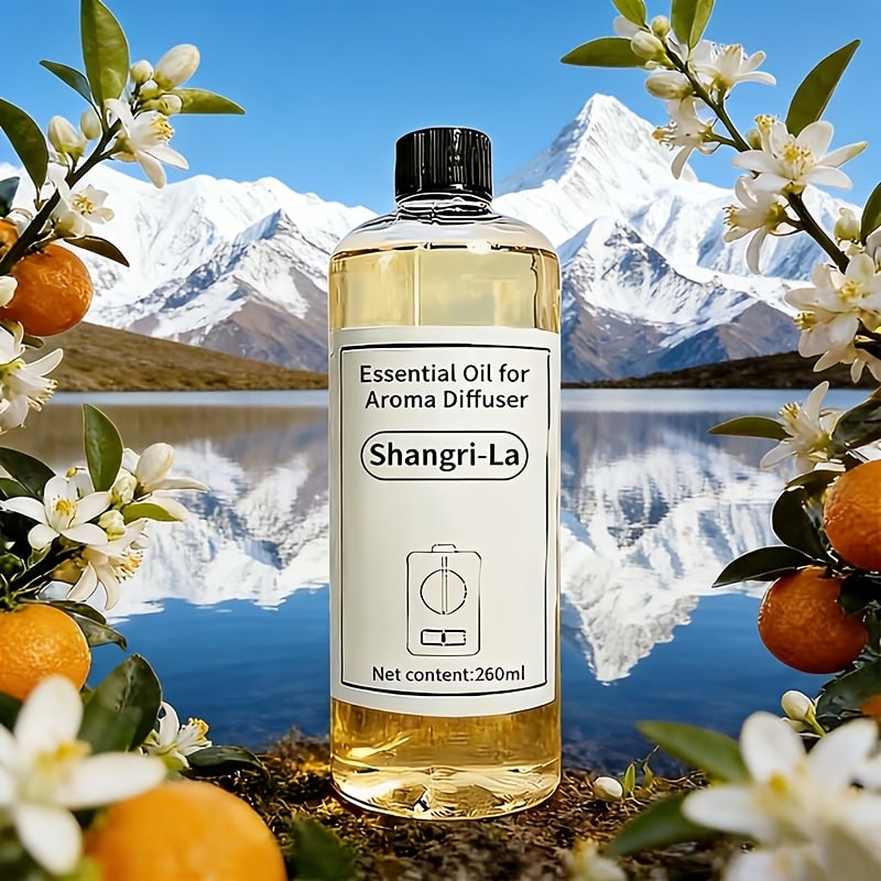Luxury Diffuser Oil Refill 8.79oz – Premium Hotel Scents for Home Diffuser | Hilton, Shangri-La, Gardenia, Lavender & Ocean