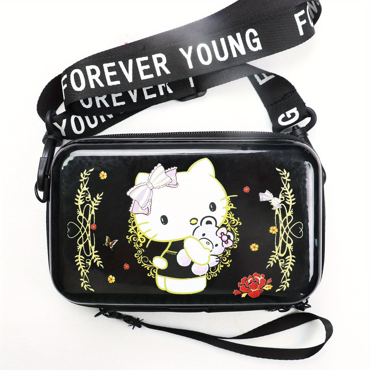 Crossbody Bag for Women – PVC, Mini, Adjustable Strap, for Travel & Everyday Use – alternate view