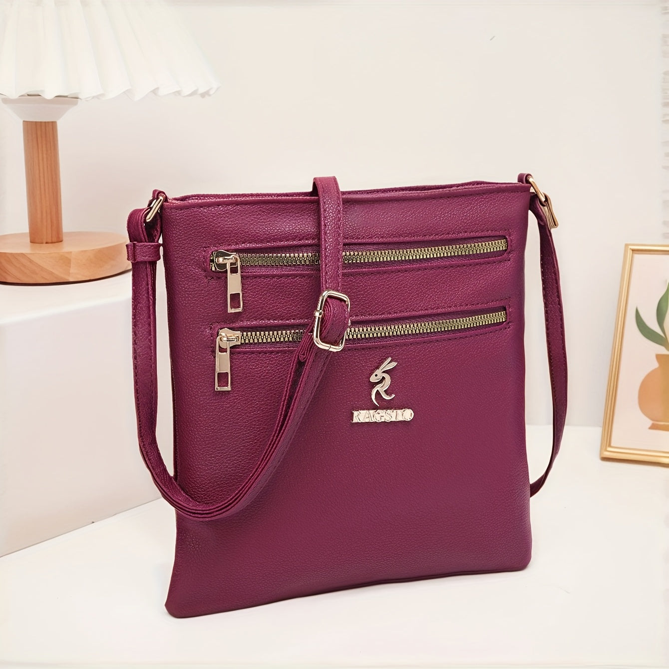 Crossbody Bag for Women – 11 Colors, Quilted, Adjustable Strap, Lightweight – detail view 30
