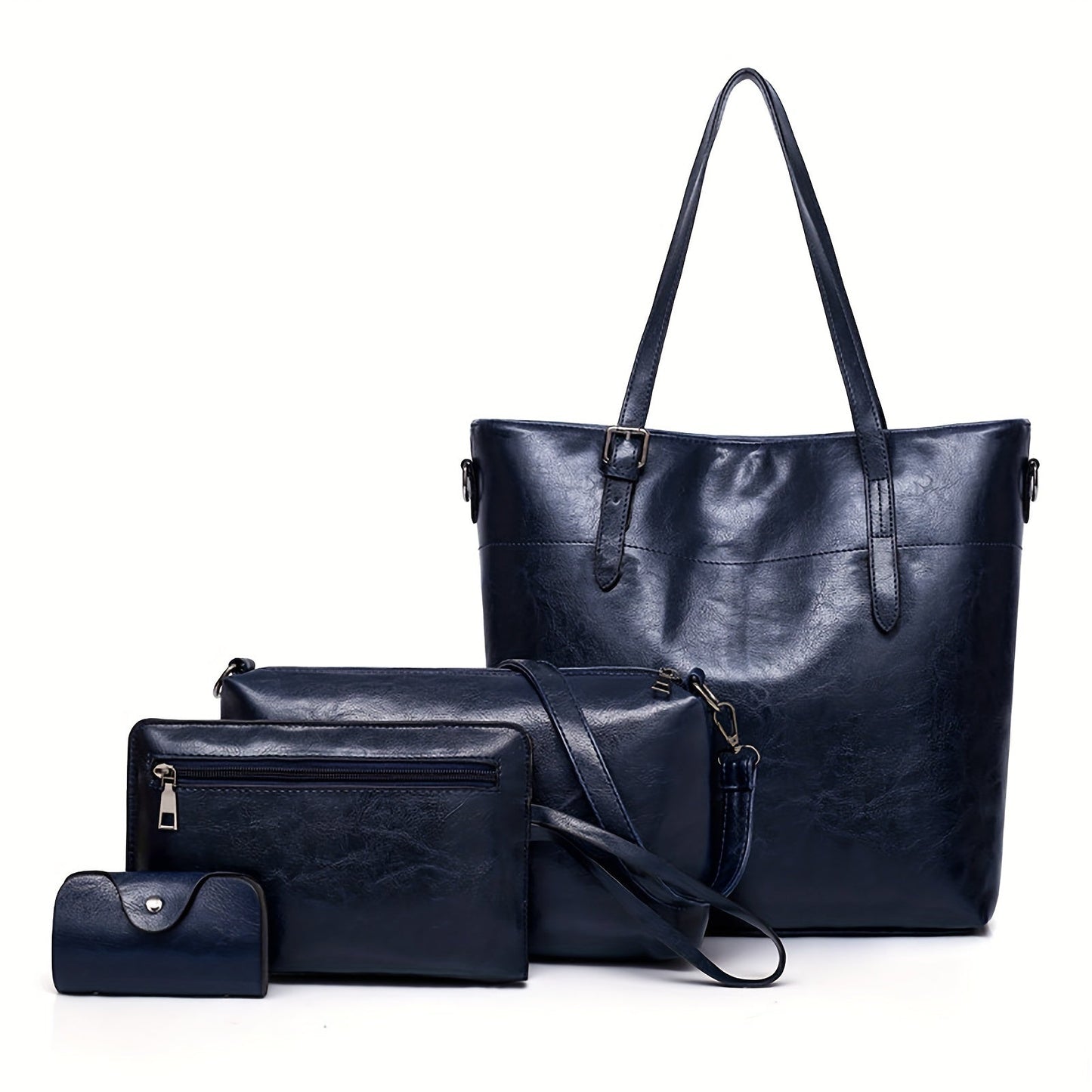 Tote Bag for Women – 4-Piece, Piece Set Satchel Bucket Messenger – detail view 20