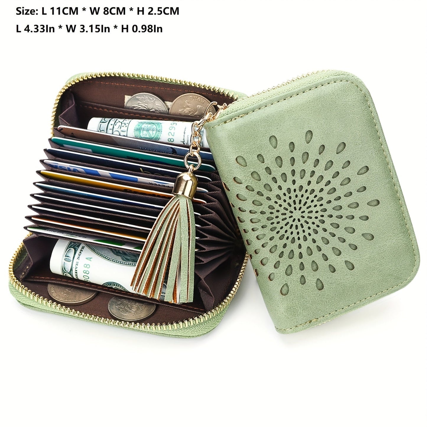 Women's Wallet – RFID Blocking, Clear – detail view 2