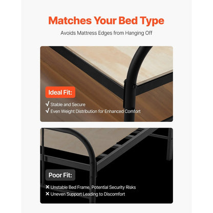 0.4-Inch Foldable Bunkie Board with Tool-Free Assembly for Bedroom detail image - detail view 16