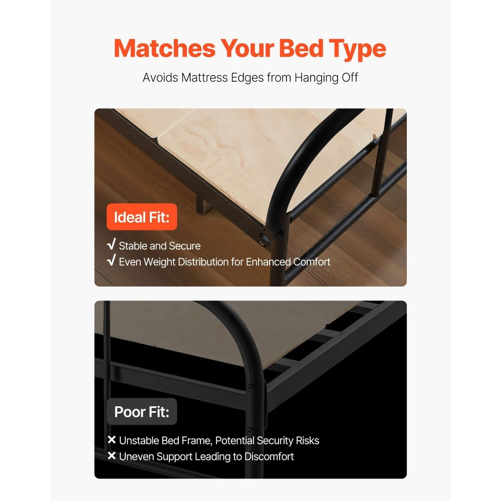 0.4-Inch Foldable Bunkie Board with Tool-Free Assembly for Bedroom detail image - detail view 3