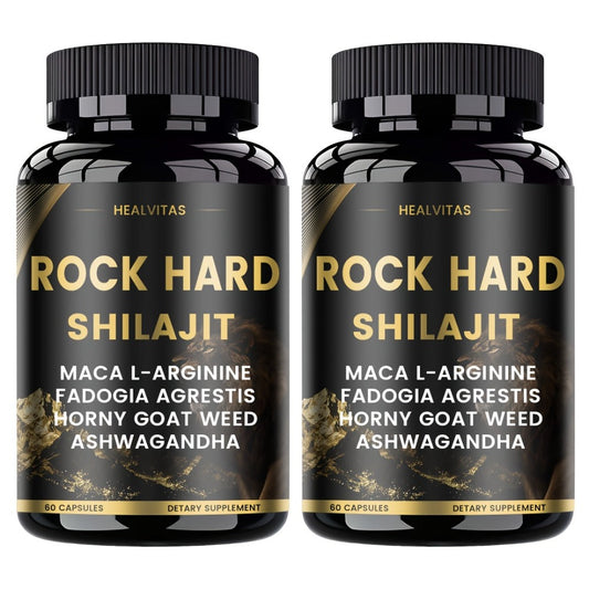 Shilajit Ashwagandha Capsules with Taurine, Ginseng & Turmeric, 5-in-1 Natural Energy, Mood, Nerve & Antioxidant Support
