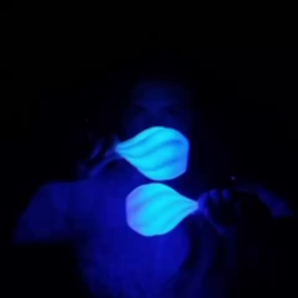 Glow Poi Balls LED Spinning Set 1 Pair with the Listed Color, Size or Set Options for Everyday Use