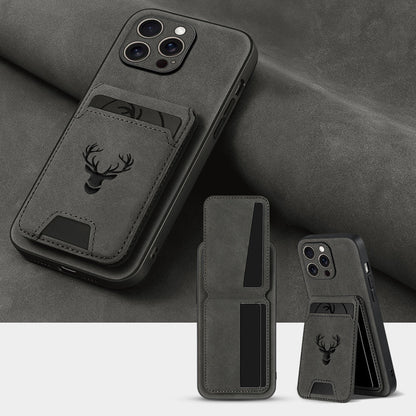 Wallet Phone Case for iPhone 16 Pro Max 16 Pro 16 Plus 16 15 14 13 12 11 Series Luxury PU Leather Flip Cover Card Holder Kickstand Magnetic