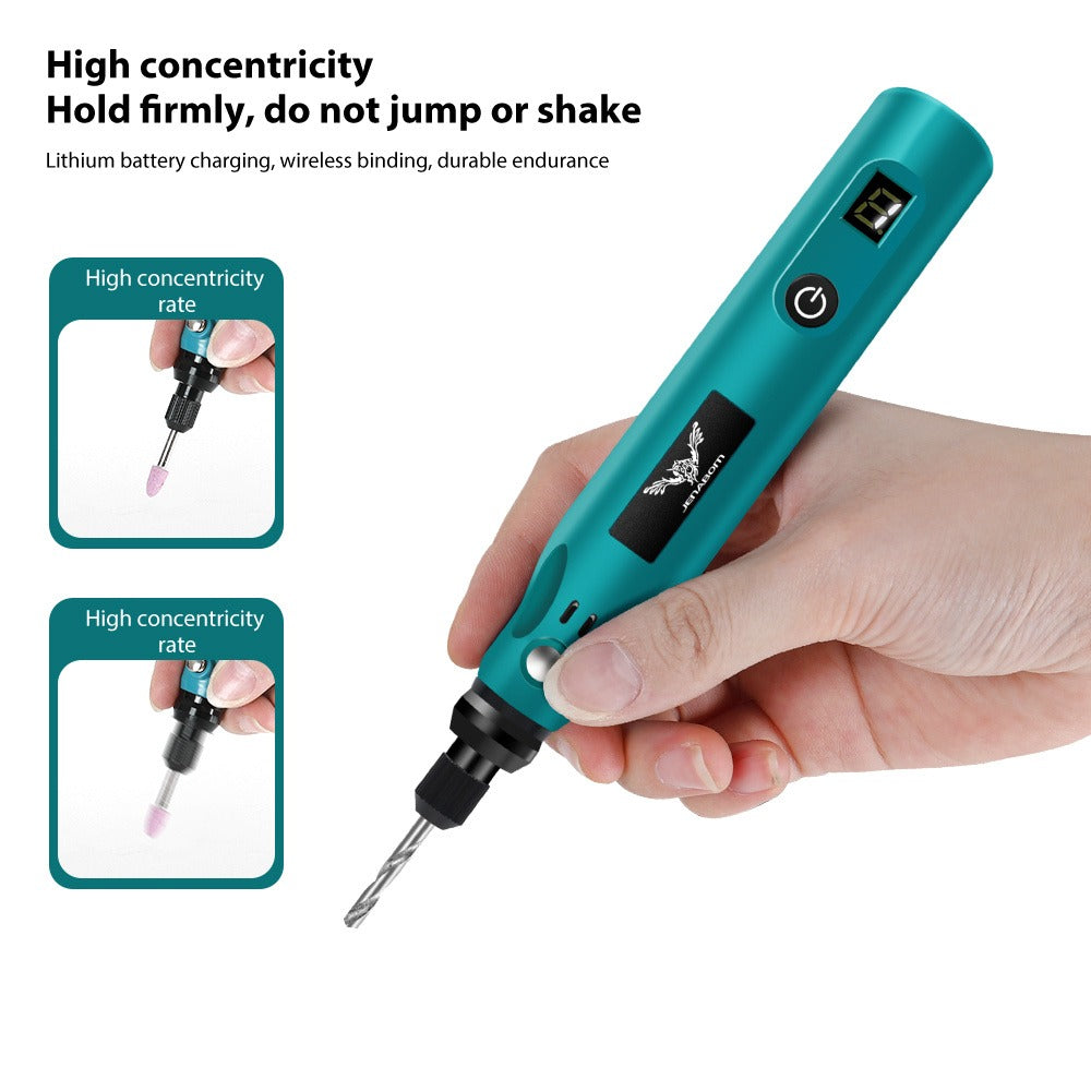Power Tools Rechargeable Engraving Pen Kit with Adjustable Speed and 25 Piece or 39 Piece Accessory Options