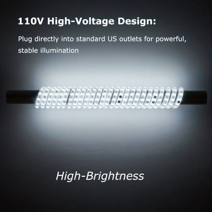 LED Strip Lights 110V AC for Home Cooking, Dining and Outdoor Meals, with the Listed Configuration