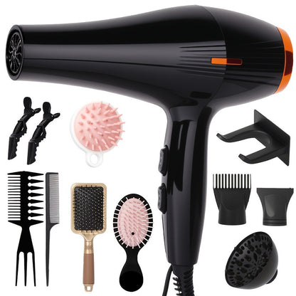 Handheld Hair Dryer with Six Color and Accessory-Package Selections, Rear Intake and Inline Plug Control