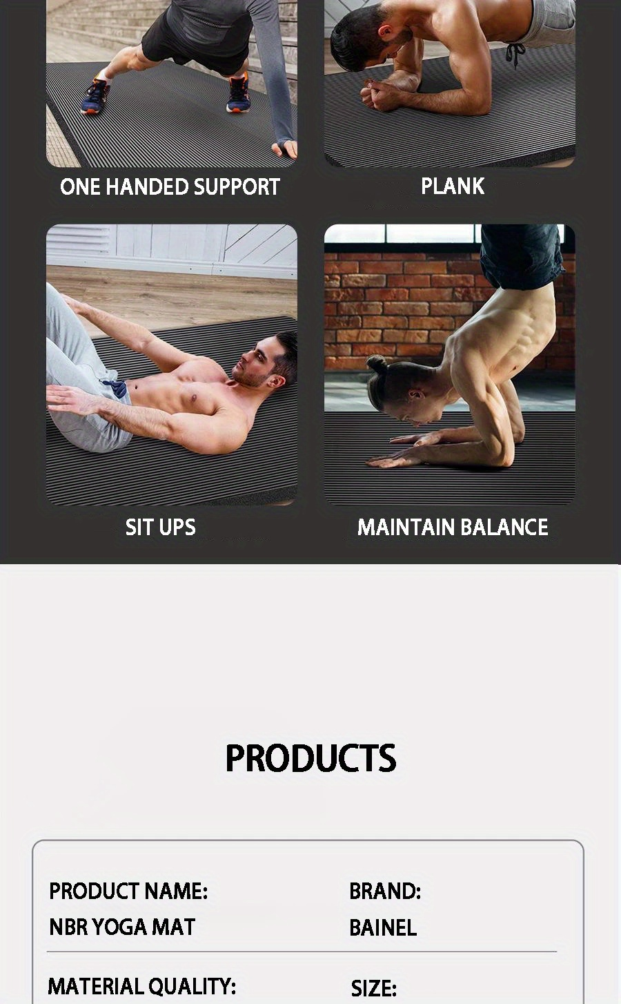 Extra Thick Yoga Mat 20mm – Extra Long 79 x 35 Inch Non-Slip Exercise Mat for Men, High-Density Cushioning for Pilates, Fitness