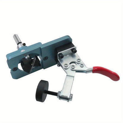 35mm Hinge Drilling Jig Kit Aluminum Alloy Cabinet Door Hinge Hole Opener Template Puncher Locator for Woodworking Door Cabinet Wardrobe