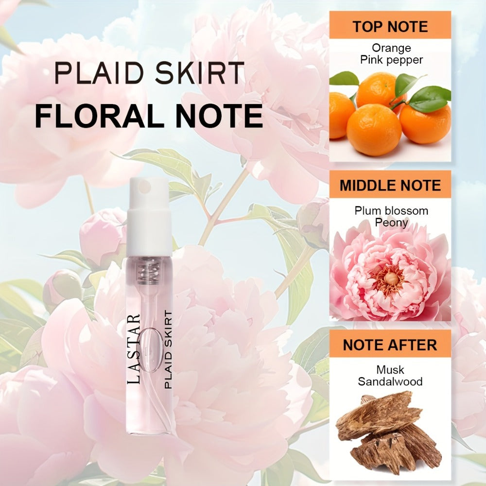 8 Piece Women's Perfume Gift Set Travel Size Mini EDT Bottles - Patchouli Fresh Floral Scents for Bath Time, Home Spa and Personal Care