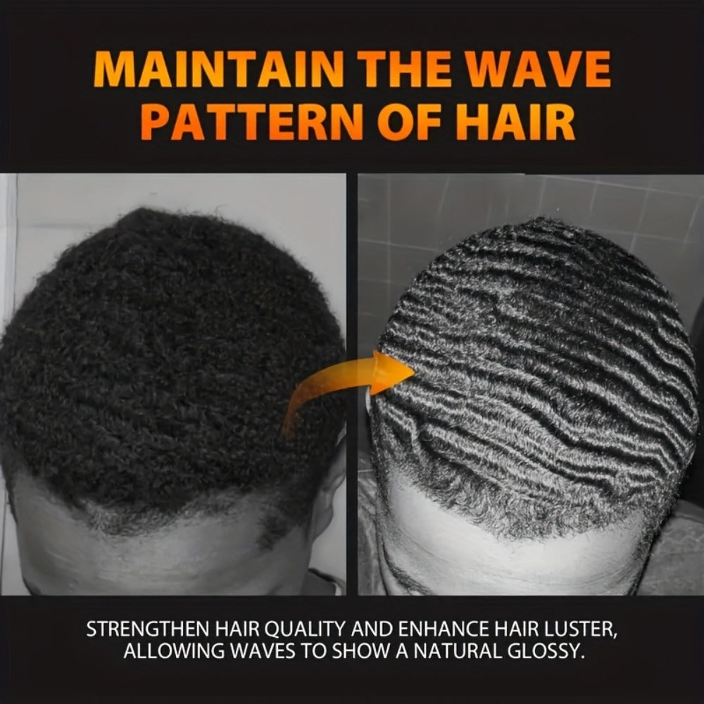 360 Wave Pomade Strong Hold Hair Styling with Jojoba Oil – Frizz Control Moisturizing Formula for Dreads Locks Twists Coily Curly Wavy Hair