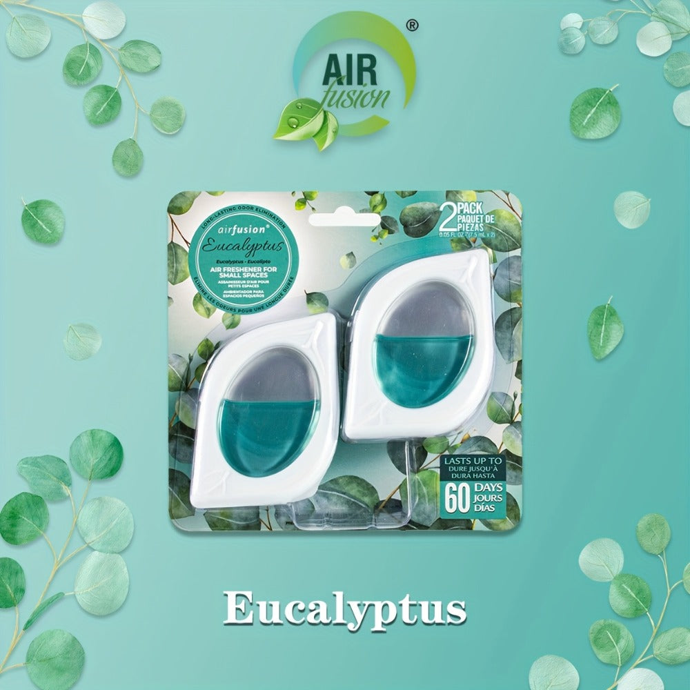 Air Freshener Odor Eliminator for Home Closet Bathroom Pets Small Space 0.25oz Up to 30 Days 6 Scents Eucalyptus Lavender Hawaiian Peach
