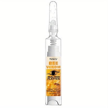 Bee Venom, Caffeine and Collagen Eye Cream Pen with White-and-Gold Body and Precision Dispenser Tip