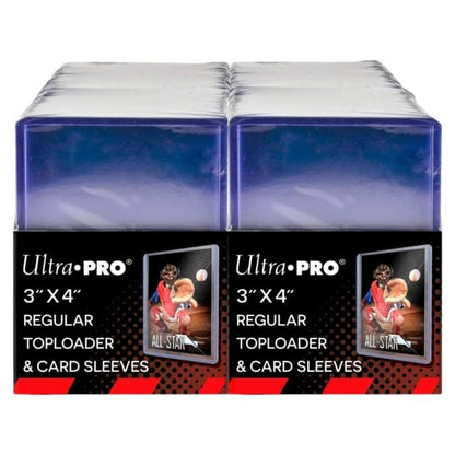Top Loaders Card Sleeves Bundle 200ct, 3x4 Clear Rigid PVC Protectors for Standard Trading Cards