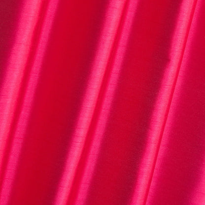Three-Piece Faux Silk Window Curtain Set with Rod-Pocket Valance, Two 26 x 36-Inch Tiers and Eleven Colors