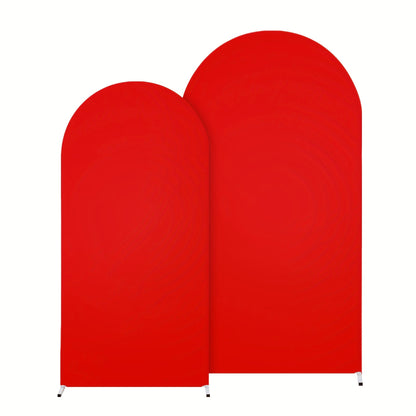 Wedding Arch Cover 2pcs Stretchable Wrinkle-Free Polyester Tight-Fit Arch Banner Covers for an Everyday Personal Care Routine