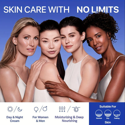 Collagen Face Cream with Retinol Hyaluronic Acid Day Night Deeply Nourishing Wrinkle Skin Care for Women Men All Skin Types 50ml 100ml
