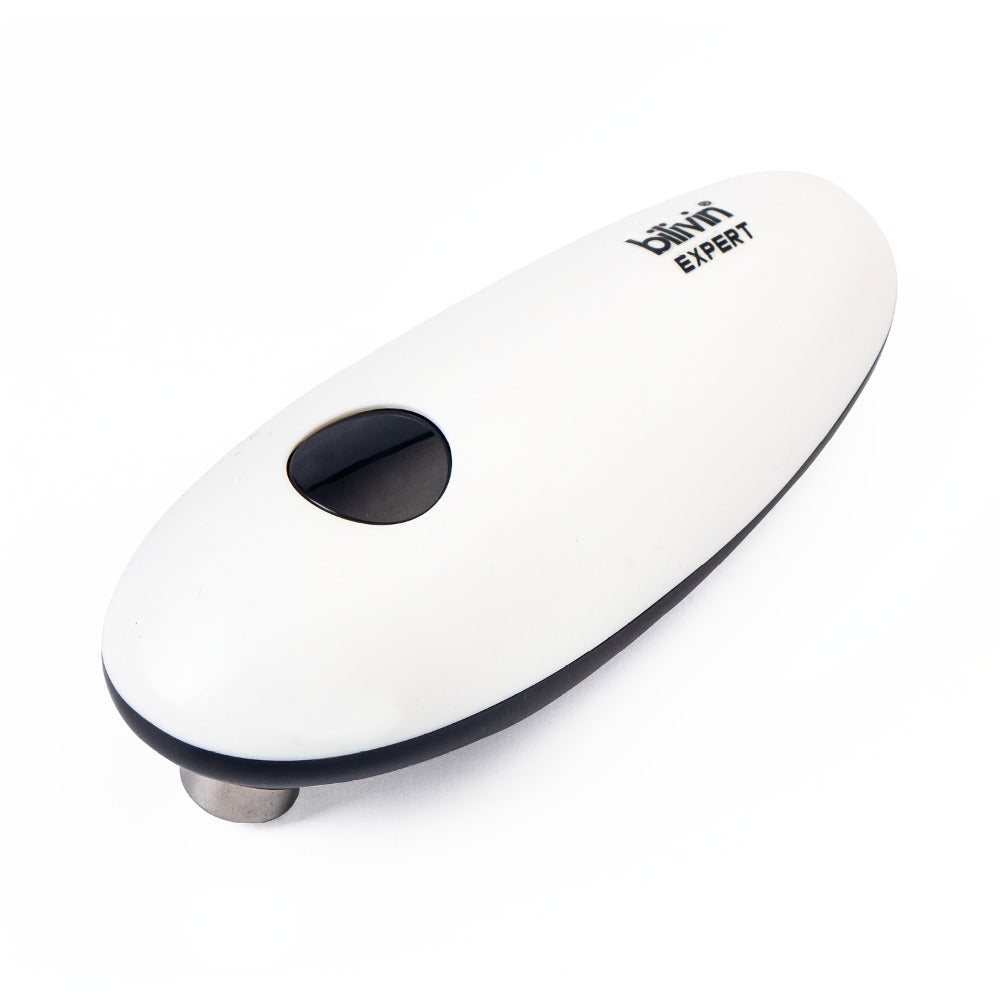 Kitchen Expert Battery Can Opener with One-Touch Control, Circular Rim Operation and Four Colors