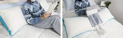 Body Pillow for Adults Full Body Pillow Firm Long Sleeping Pillow for Back Stomach Side Sleeper Bed Pillow Support Pregnancy Pillow Grey