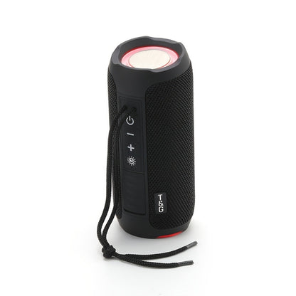 TG227 Portable Bluetooth Speaker with LED Breathing Light, TWS Stereo Sound, USB-C Rechargeable, Wireless Speaker for Outdoor Camping