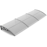 Clear Board & Gray Bracket 120"x40"