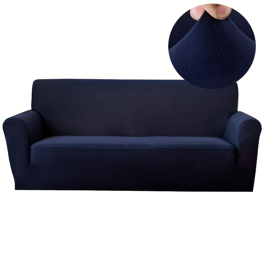Sofa Cover Elastic Stretch Slipcover for 1, 2, 3 or 4-Seater Sofas in Seven Solid Colors with Model-Specific Size and Color Options