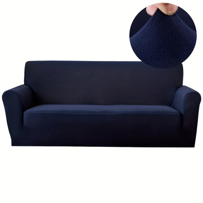 Sofa Cover Elastic Stretch Slipcover for 1, 2, 3 or 4-Seater Sofas in Seven Solid Colors with Model-Specific Size and Color Options