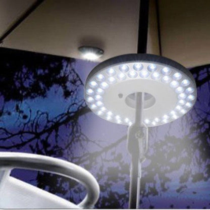 Patio Umbrella Light Battery Powered 48 LED, 3 Brightness Modes Portable Outdoor Camping Light with Hook