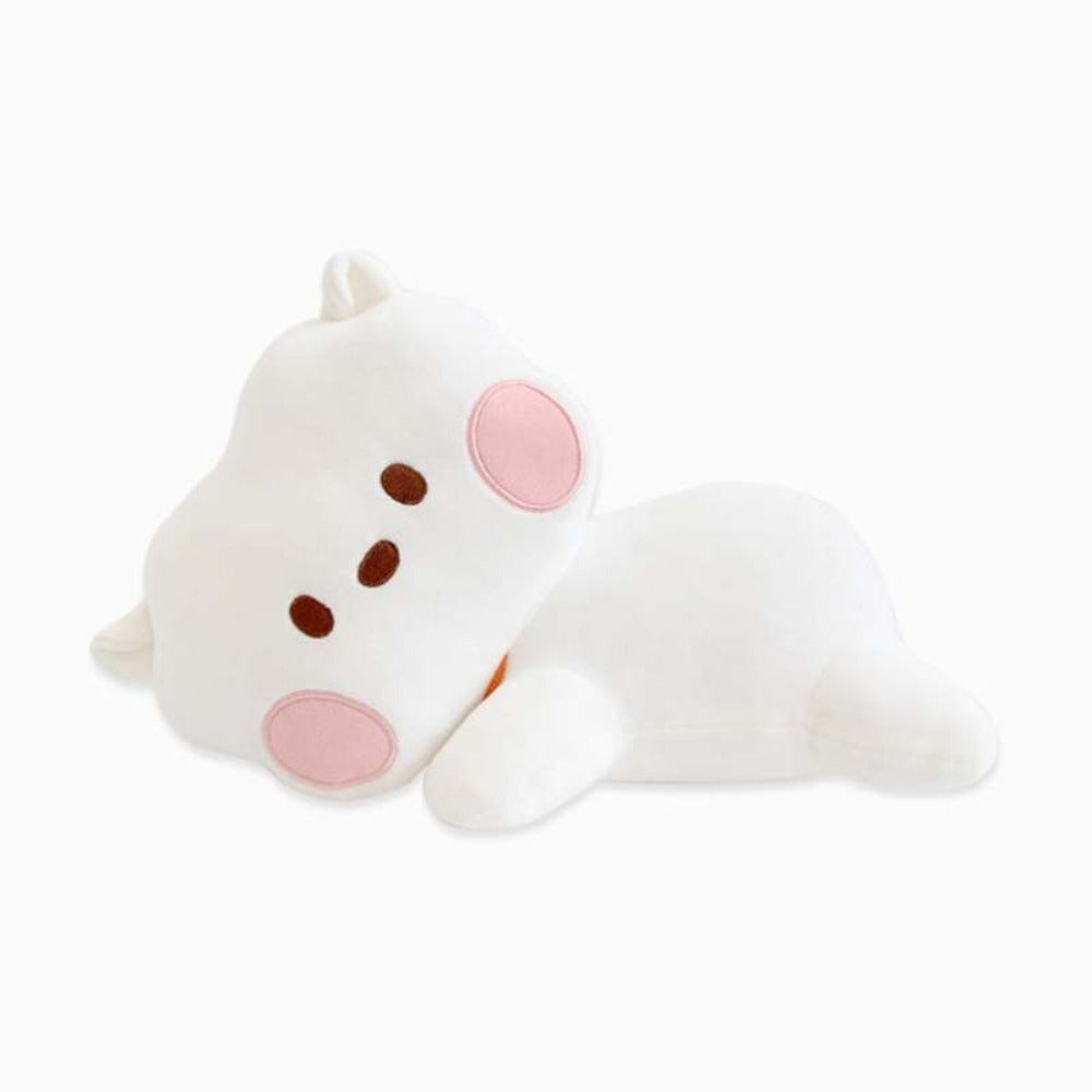 BT21 Minini Lying Cushion Official Plush Pillow Stuffed Character Cushion for BTS ARMY Fans for Entryways, Bedrooms and Living Spaces