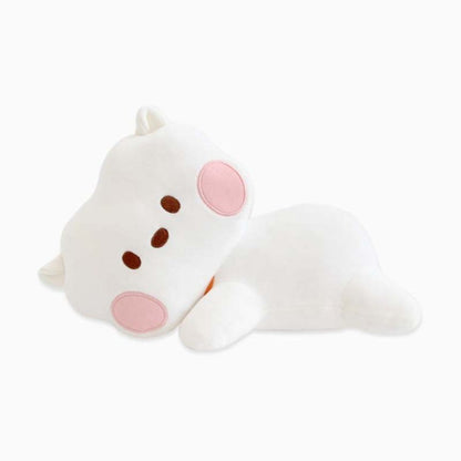 BT21 Minini Lying Cushion Official Plush Pillow Stuffed Character Cushion for BTS ARMY Fans for Entryways, Bedrooms and Living Spaces