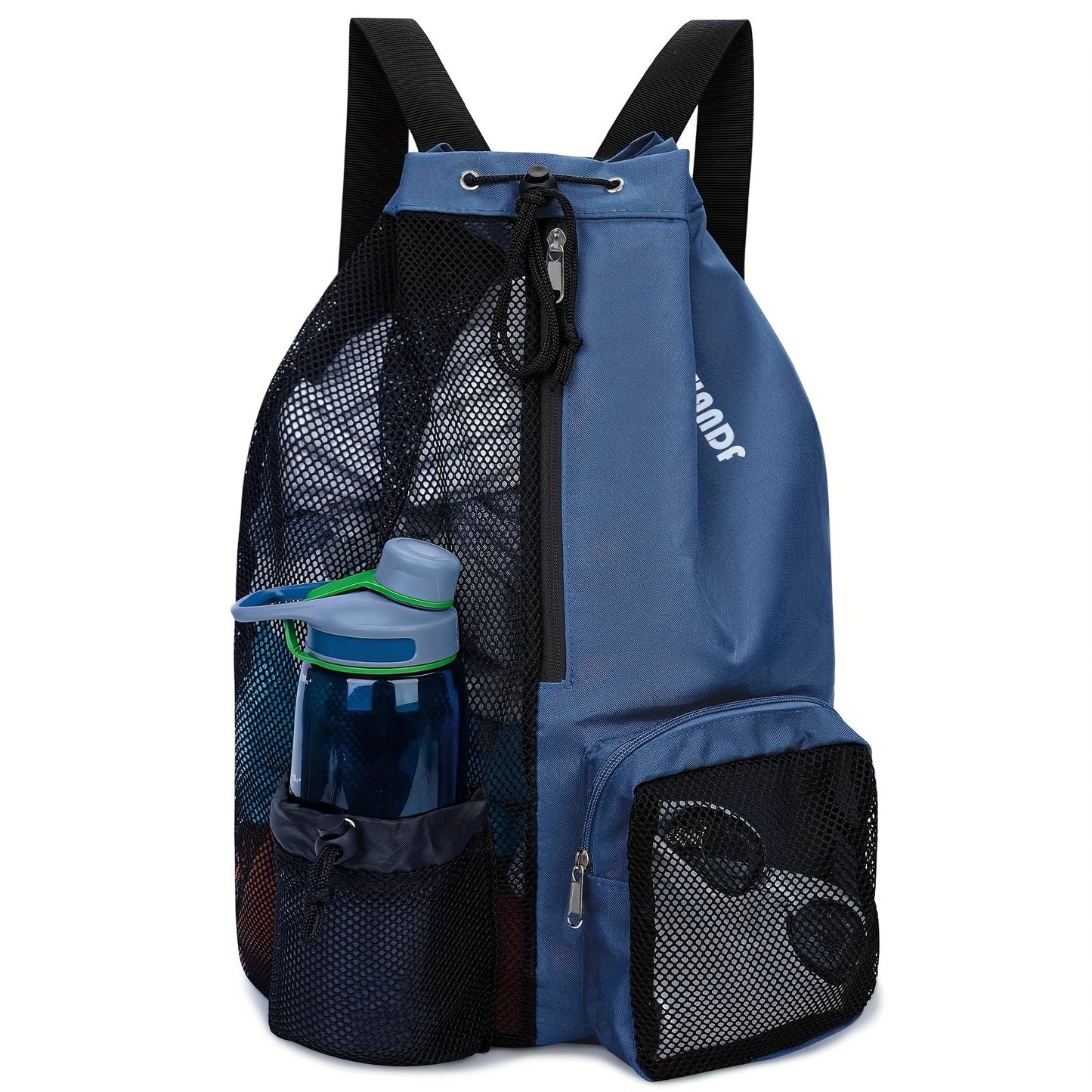 Mesh Drawstring Swim Bag – Quick-Dry Sports Backpack with Wet Pocket for Swimming, Gym & Beach, Lightweight Travel Bag for Women & Men