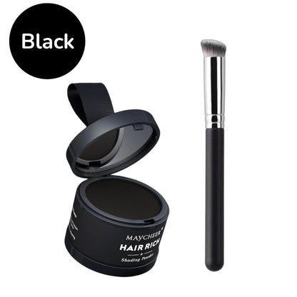 Beard Touch-Up Powder for Men - Instant Gray Coverage Beard Filler for Sparse Patchy Beard for Makeup, Travel and Everyday Vanity Use