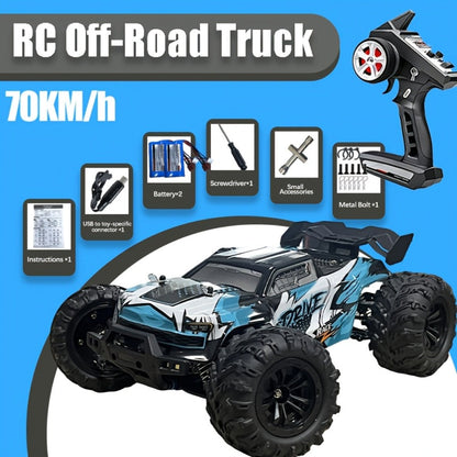 High Speed RC Off-Road Car 70KM/H Brushless Motor 1:14 1:16 Scale with the Listed Color, Size or Set Options for Everyday Use