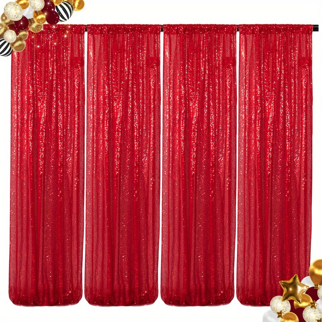 Sequin Backdrop Curtains 2FTx8FT Glitter Photography Background Panels for Party Wedding Birthday for an Everyday Personal Care Routine