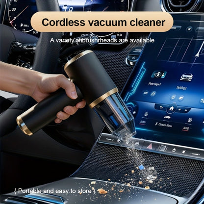 2-in-1 Handheld Vacuum Blower USB Rechargeable Cordless Mini Vacuum Cleaner Blow Suction Mode for Entryways, Bedrooms and Living Spaces